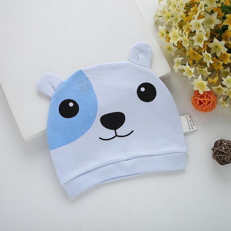 Modern Baby Sleeping Hats Cotton Printed Baby Hats  Caps Newborn Baby Accessories For Baby Girls Stevvex