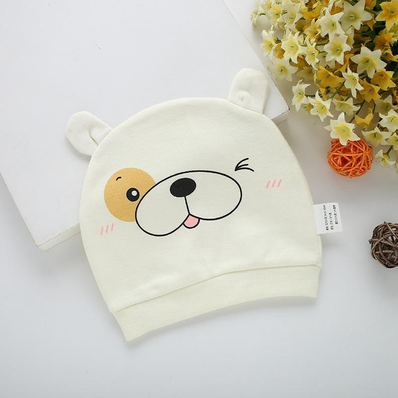 Modern Baby Sleeping Hats Cotton Printed Baby Hats  Caps Newborn Baby Accessories For Baby Girls Stevvex