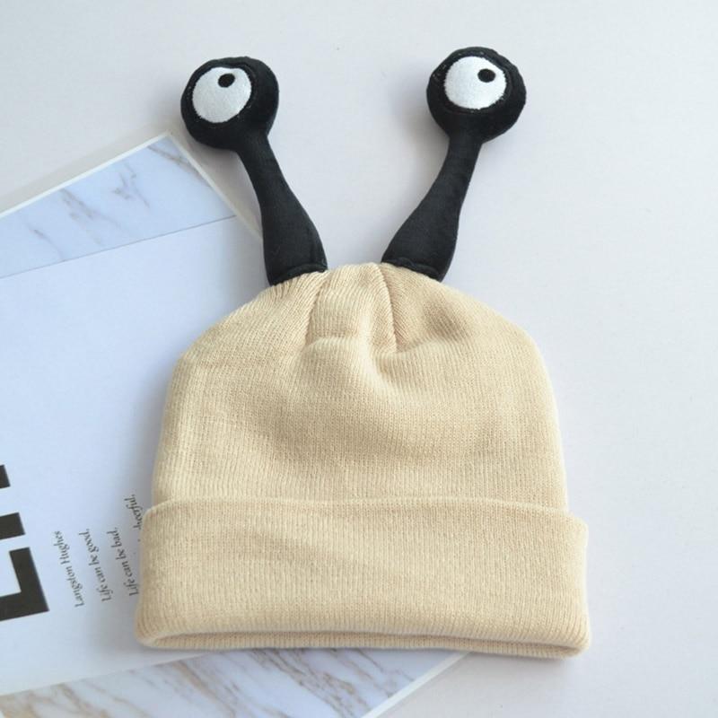 Funny Kids Hats Boys Girls Caps Long Eye Knitted Winter Hats Crochet For Kids In Modern Interesting Design Stevvex
