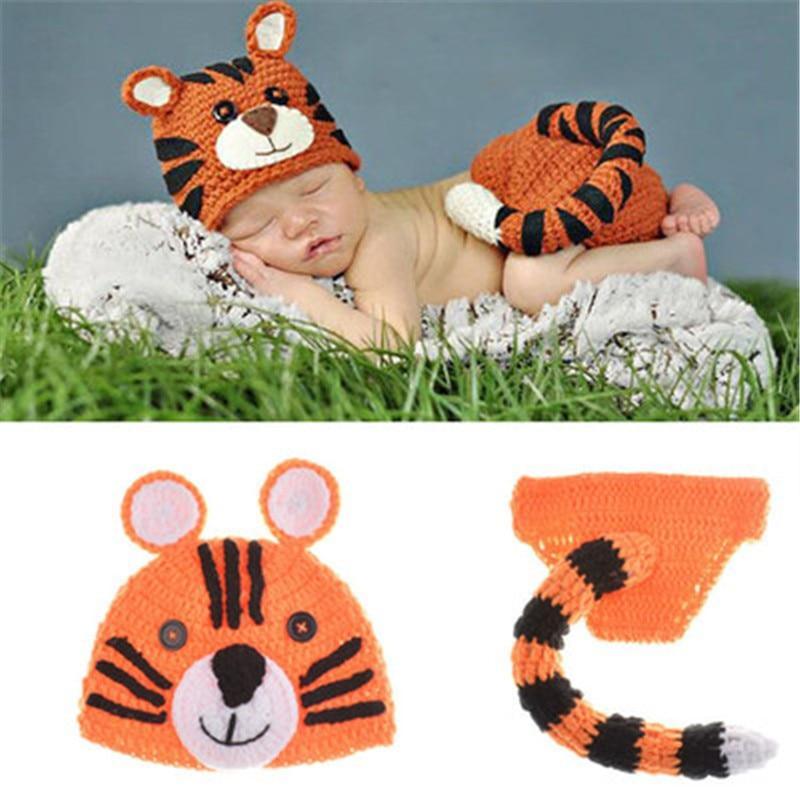 Modern Baby Cap Deer Design Handmade Crochet Deer Costume Set Knitted Hats And Toy For Girls and Boys Kids Stevvex