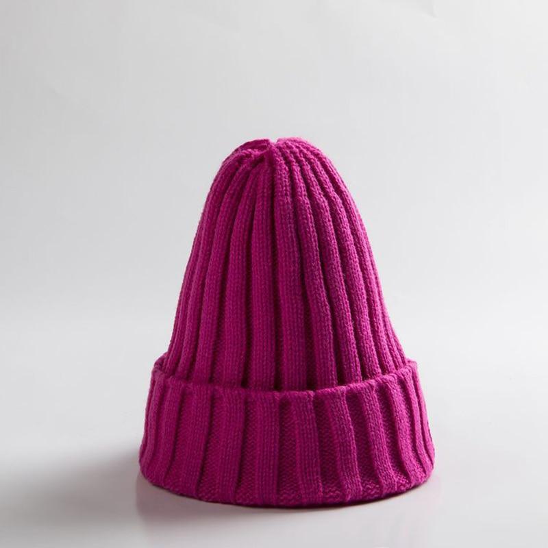Modern Elegant Candy Color Baby Hat Cute Autumn Winter Pointy Hats For Kids Boys & Girls Warm Beanie Cap For Women Stevvex