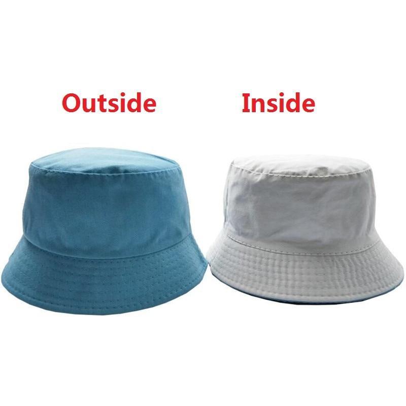 Modern Baby Girls Sun Hat Cotton Baby Hat Kids Child Cap Bowknot Flower Print Bucket Hat Double Sided Stevvex