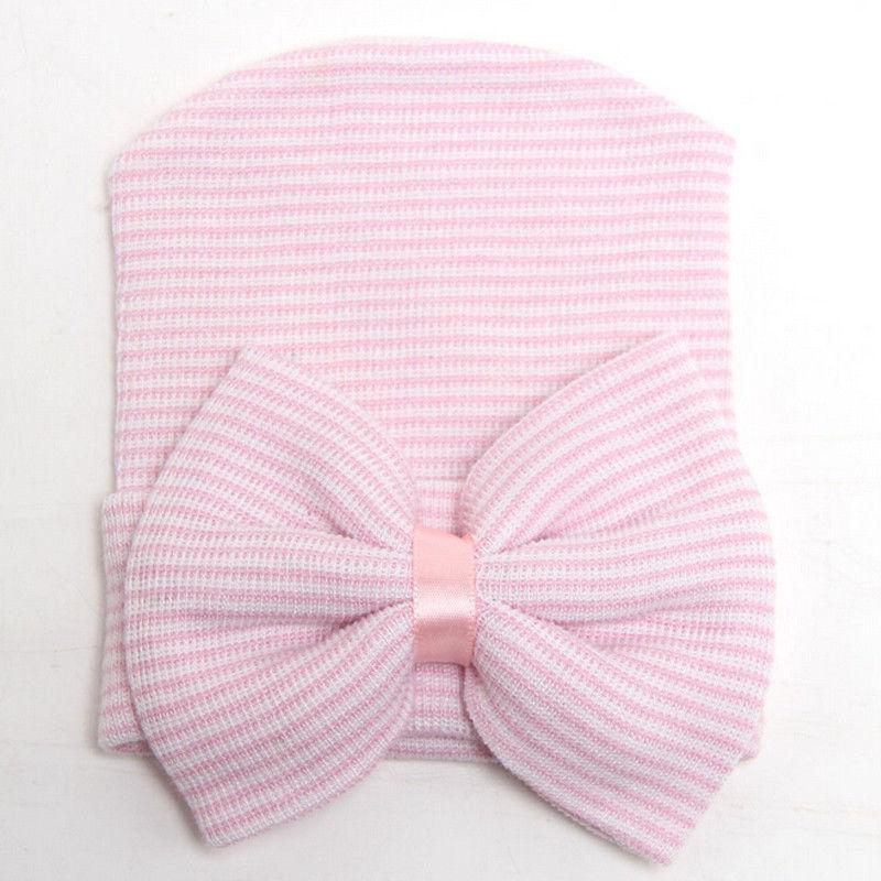 Newborn Toddler Kids Baby Boys Girls Turban Cotton Beanie Hat Winter Cap Fit For Baby Girls Kids Stevvex