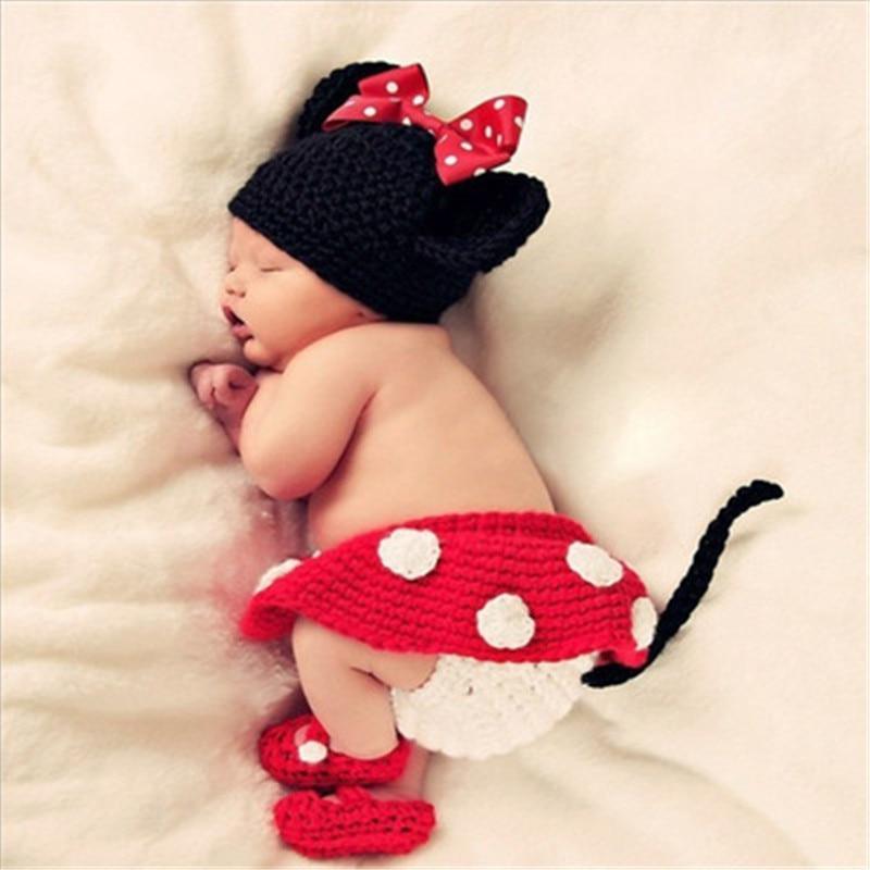 Modern Baby Cap Deer Design Handmade Crochet Deer Costume Set Knitted Hats And Toy For Girls and Boys Kids Stevvex
