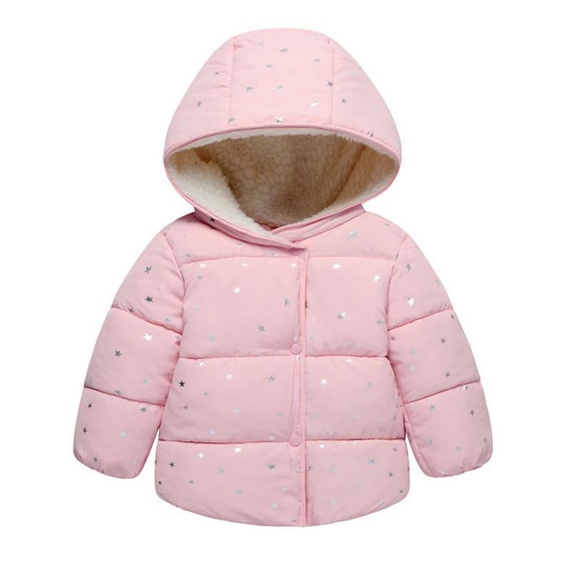 Shiny Modern Luxury Speciall Designed Winter Outerwear Hooded Coat & Jacket Winter Fashion Kids clothing Models For  Babies and Girls 3-24 Months Stevvex
