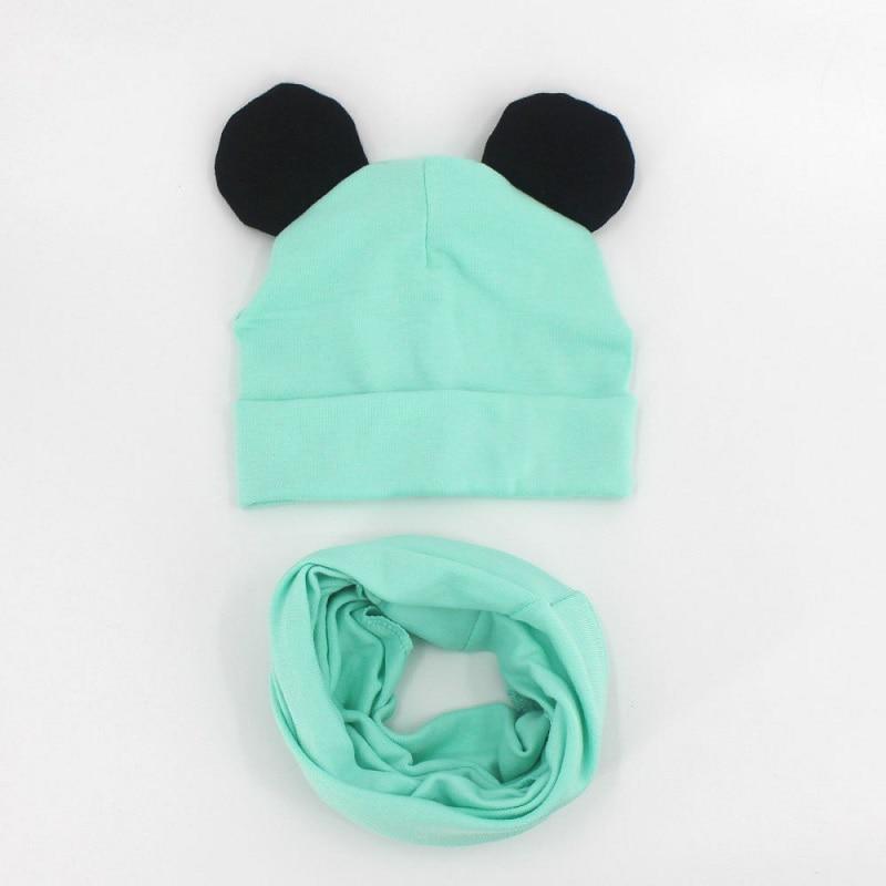 Baby Hat Cotton Ear Cap For Boys And Girls Winter Hat Scarf Set Children Boys Cap Scarf Stevvex