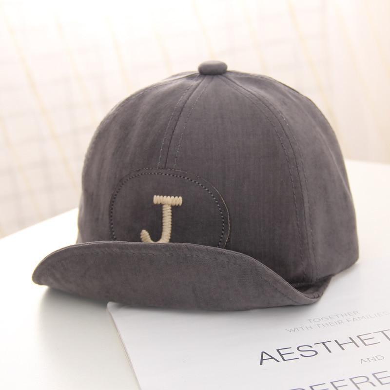 Cotton Baby Adjustable Letter Baseball Caps For Boys & Girl Hats Children Snapback Hip-Hop Sun Hat In Modern Style Stevvex