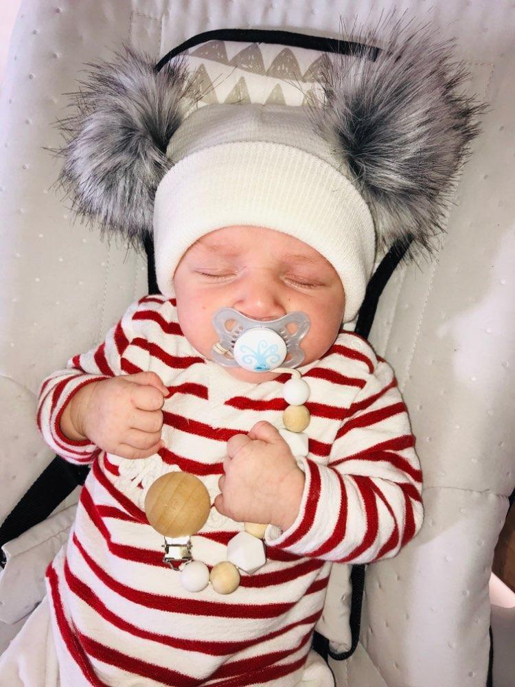 Fashion Newborn Baby Children Hat Cap  Pompom Infant Toddler Comfortable Hats Beanies For Kids Boys And Girls Stevvex
