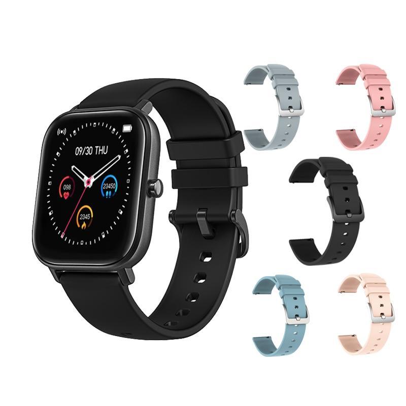 Modern Unisex Smart Watch For Men and Women With Sport Heart Rate Monitor Sleep Monitor Smartwatch Tracker For Phone and Extra Straps Stevvex