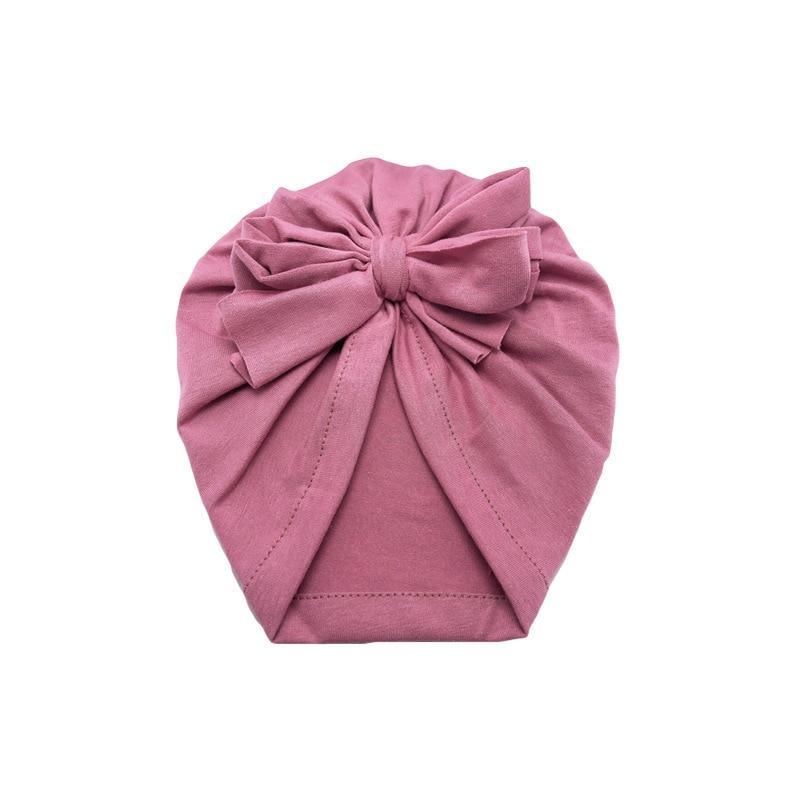 Luxury Modern Baby Headband Hat Bowknot Print Cotton Stretchy Turban Headband Infant Head Wrap Beanie Hat  For Babies and Kids Stevvex