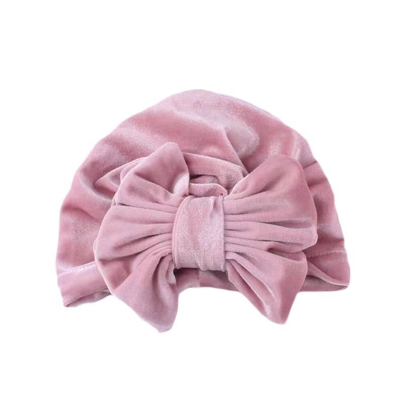 Infant Baby Headbands Solid Cotton Knot Turban Headband For Girls  Beanie Hat Headwear For Girls Stevvex