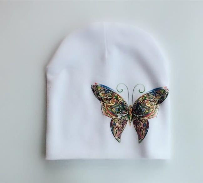 Fashion Baby Cap With Butterfly Toddlers Infant Bonnet Baby Hat For Boys and Girls Travel Hat Cap Stevvex