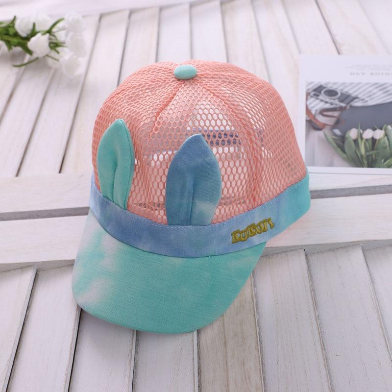 Luxury Summer Newborn Baby Sun Hat Cotton Beret Hat Cartoon Striped Bear Snapback Baseball Cap Baby Hats For girls and Boys Kids Stevvex