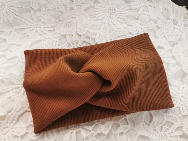 New Autumn Winter Baby Hat Soft Elastic Cotton Newborn Baby Girl Hat Kids Cap Bow In Modern Turban Design Stevvex