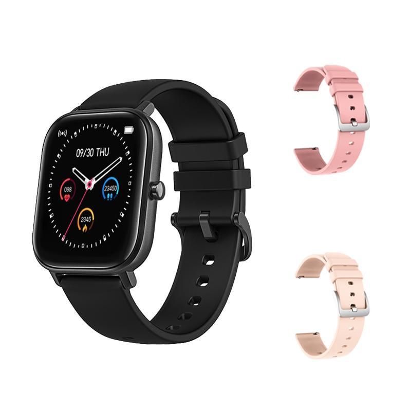 Modern Unisex Smart Watch For Men and Women With Sport Heart Rate Monitor Sleep Monitor Smartwatch Tracker For Phone and Extra Straps Stevvex