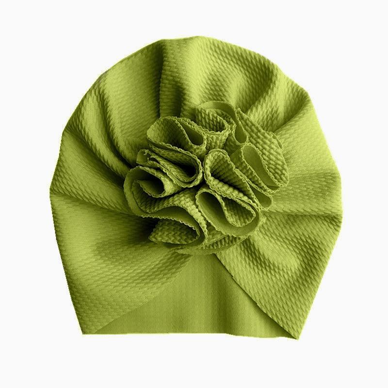 Modern New Lovely Flower Baby Girl Hat Turban Newborn Baby Cap Bonnet Kids Hat For Girls Baby In Trend Design Stevvex