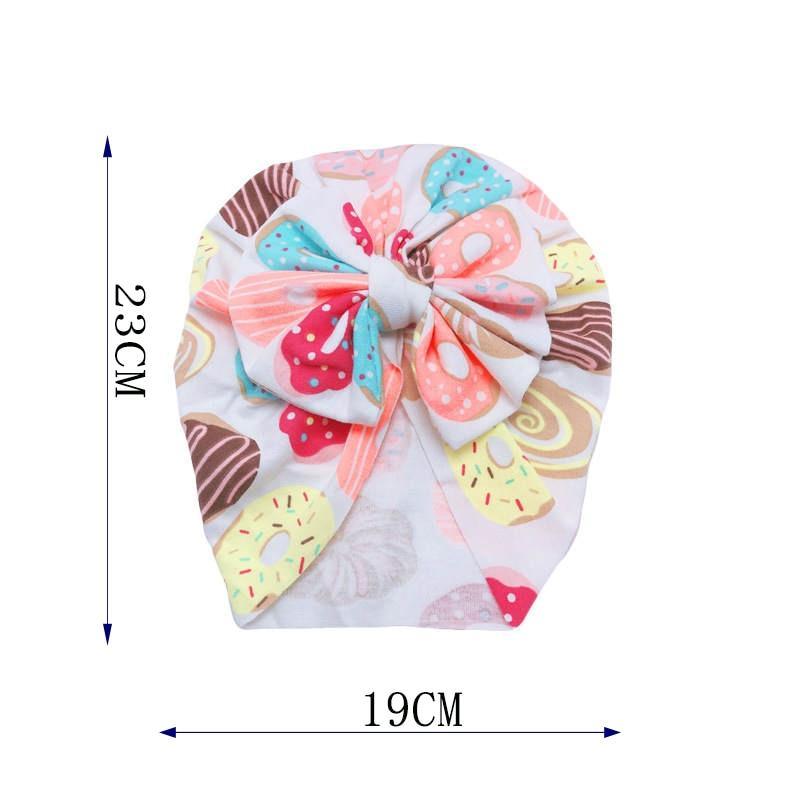Elegant Flower Baby Hat Toddler Turban Head wraps Kids Bonnet Hat Newborn Baby Hat For Baby Girls Stevvex
