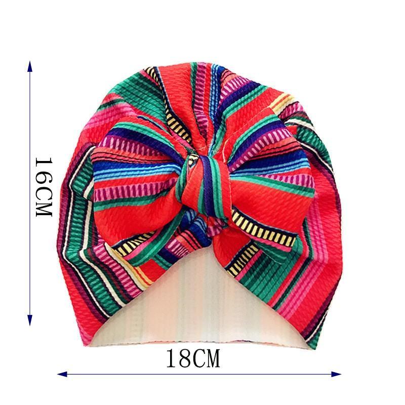 Elegant Flower Baby Hat Toddler Turban Head wraps Kids Bonnet Hat Newborn Baby Hat For Baby Girls Stevvex