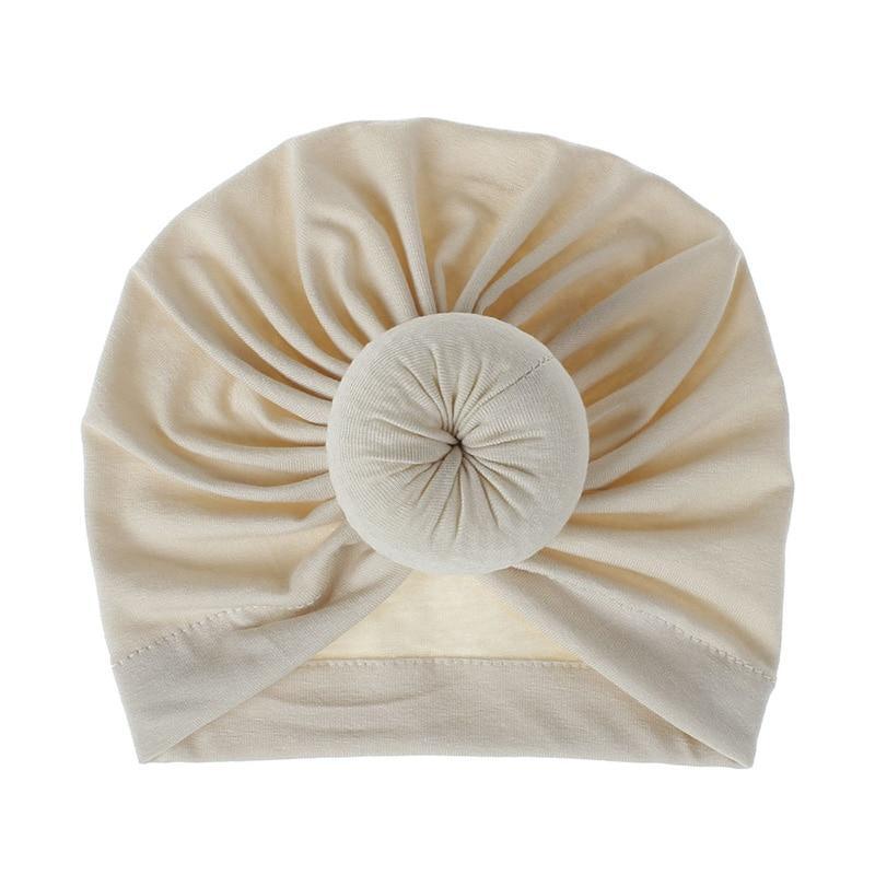 Trend New Mother & Baby Hat Soft Cotton Turban Hat Baby Elastic Toddler Infant Cap For Girls and Women Stevvex