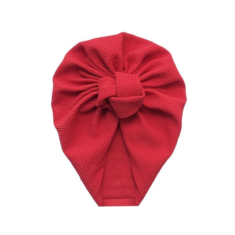 Cute Bows Baby Hat Knot Intant Baby Girls Newborn Turban Soft Children Kids Toddler Beanie Cap Stevvex