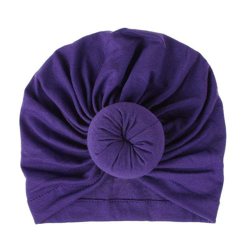Trend New Mother & Baby Hat Soft Cotton Turban Hat Baby Elastic Toddler Infant Cap For Girls and Women Stevvex