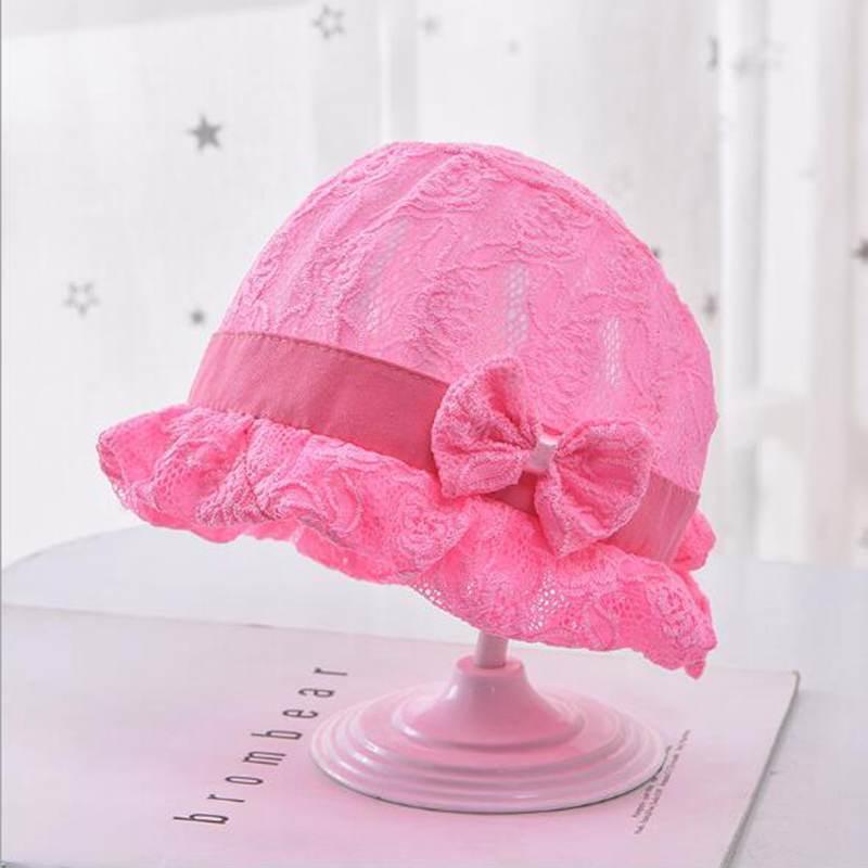 Retro Vintage Newborn Baby Cotton Baby Girl Hat Cap Princess Infant Toddler Baby Bonnet Girls Summer Sun Hat For Girls Stevvex