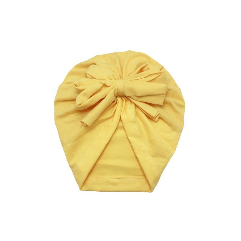 Luxury Modern Baby Headband Hat Bowknot Print Cotton Stretchy Turban Headband Infant Head Wrap Beanie Hat  For Babies and Kids Stevvex
