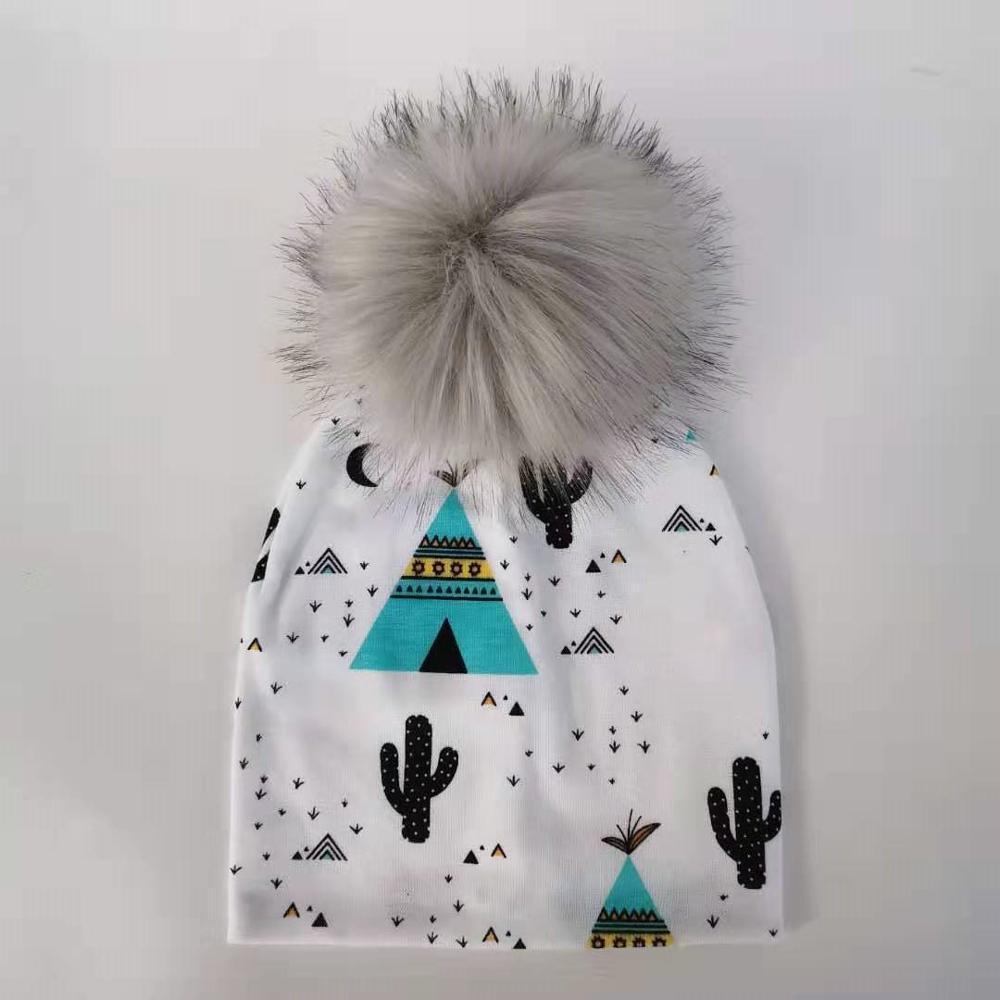 Fashion Newborn Baby Children Hat Cap  Pompom Infant Toddler Comfortable Hats Beanies For Kids Boys And Girls Stevvex