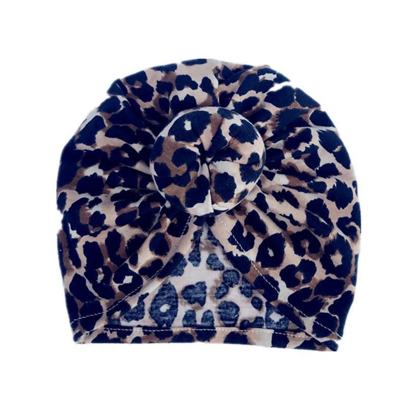 Modern Turban Baby Girls Bow Turban Hats Cotton Kids Beanie Children Hats Accessories For Girls Baby Stevvex
