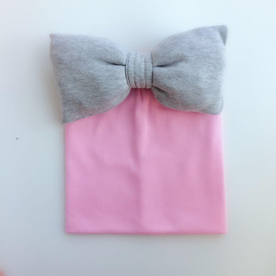 Modern Luxury Toddler Kids Children's Hat Cap With Dots Baby Cotton Colorful Big Large Bow And Scarf fork Kids Stevvex