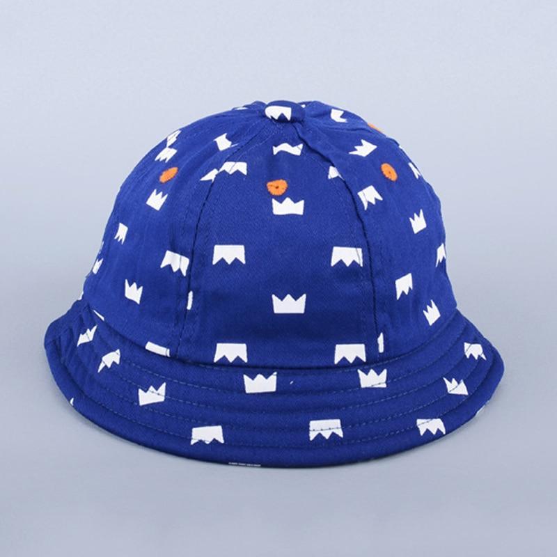Lovely Baby Hat Soft Cotton Bucket Hat For Baby Boys and Girls Cartoon Bear Star Prints Cap Kids Fishing Hat Stevvex