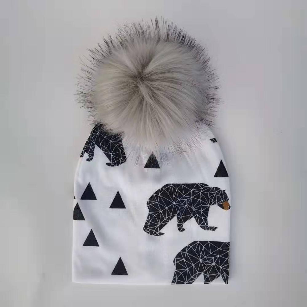 Fashion Newborn Baby Children Hat Cap  Pompom Infant Toddler Comfortable Hats Beanies For Kids Boys And Girls Stevvex