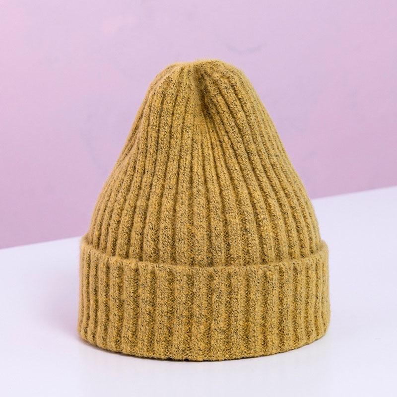 Winter Warm Baby Hat Fur Pompom Knitted Baby Hat Cap Infant Toddler Kids Hat Beanie In Modern Designer Style Stevvex