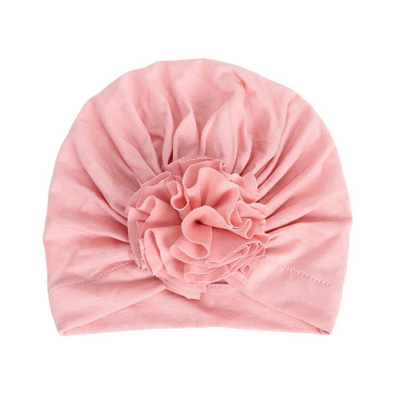 Modern Turban Baby Girls Bow Turban Hats Cotton Kids Beanie Children Hats Accessories For Girls Baby Stevvex