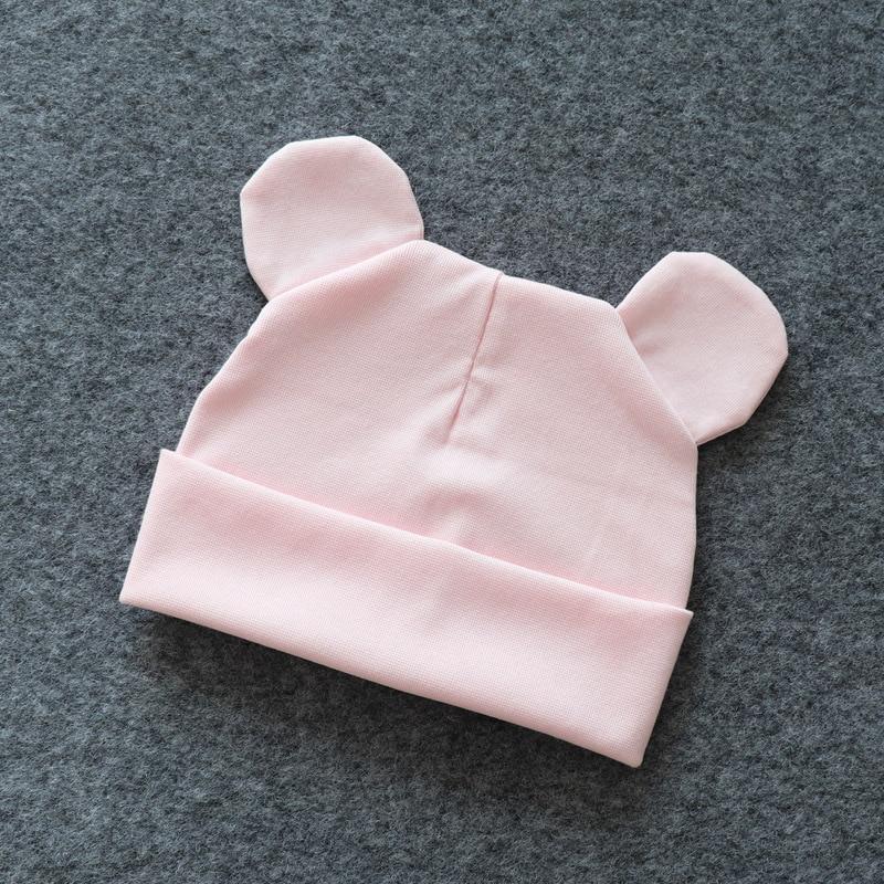 Baby Cap With Ears Cotton Warm Newborn Accessories Baby Hat For Kids Infant Toddler Beanie Cap Stevvex