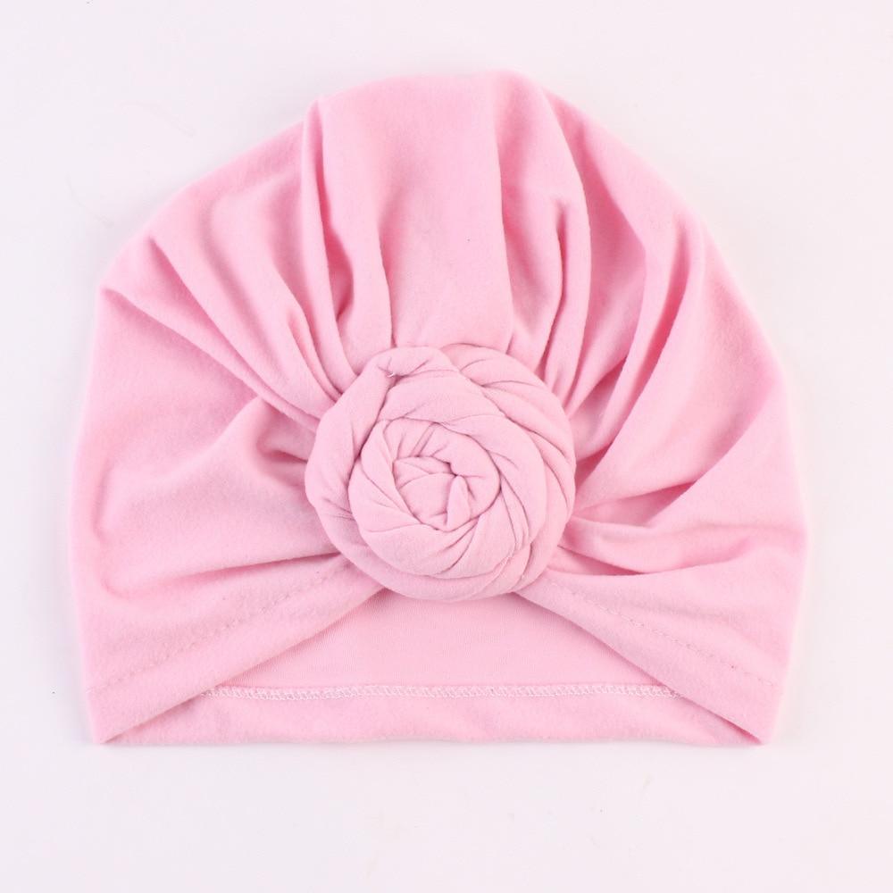 Modern Cotton Hat Handmade Baby Girls Turban Hats Twist Knot Women Caps For Mom And Daughter In Elegant Design Stevvex