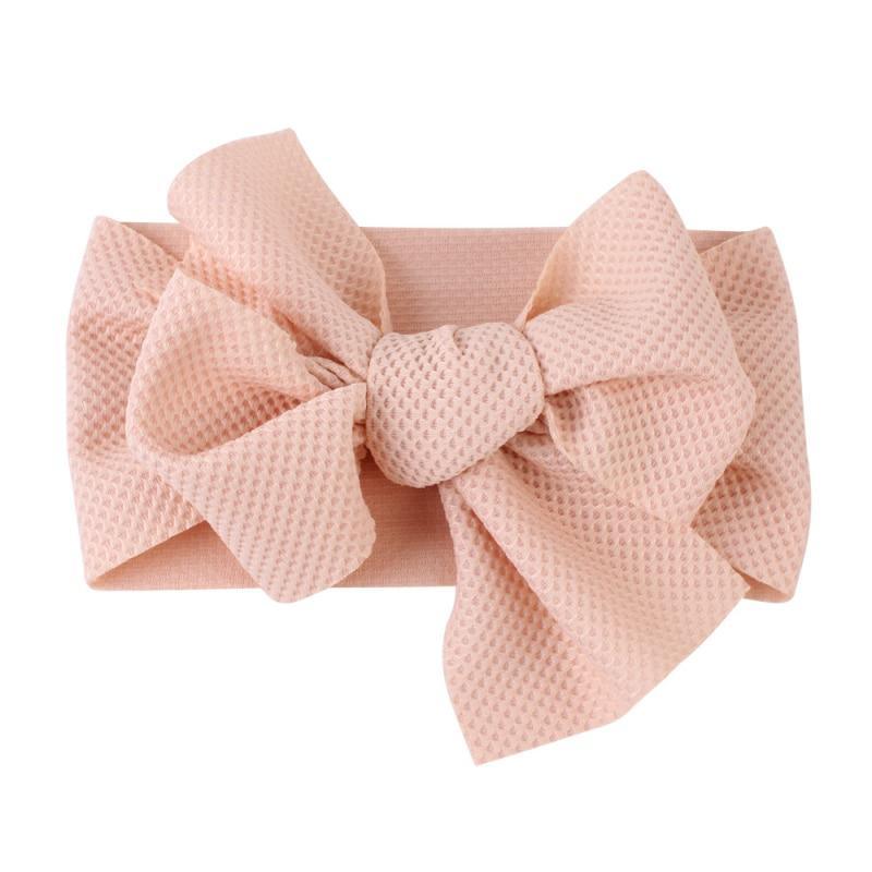 Elastic Candy Solid Color Head Wrap Newborn Head bands Bowknot Bows for Baby Girl Hair Accessories Stevvex