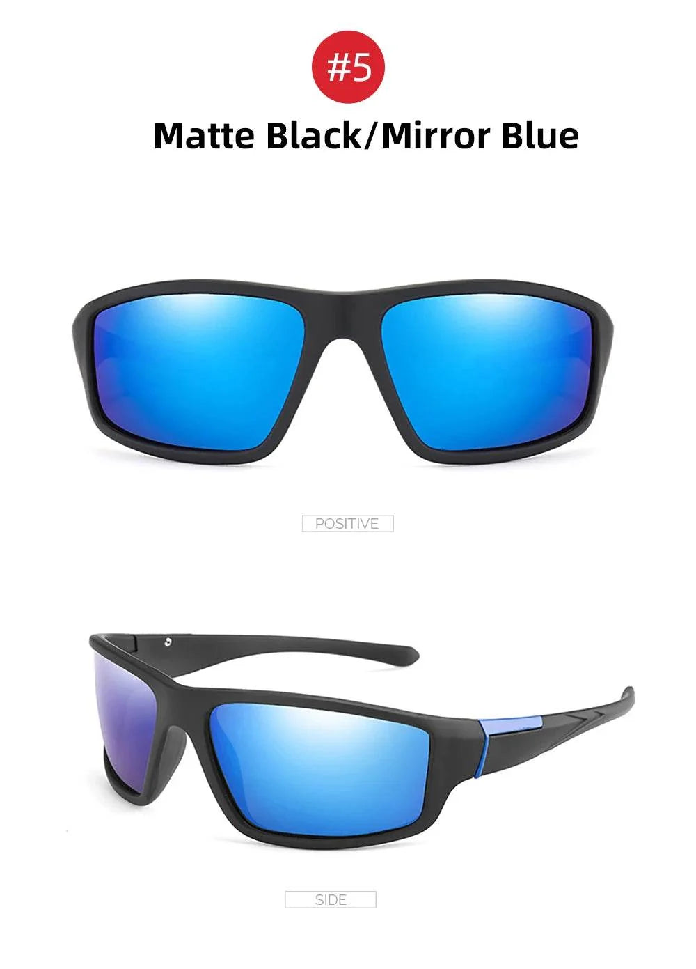 VIVIBEE Men Photochromic Sunglasses Black Sports Goggles Women Color Changing Polarized Driving 2024 Discoloration Sun Glasses