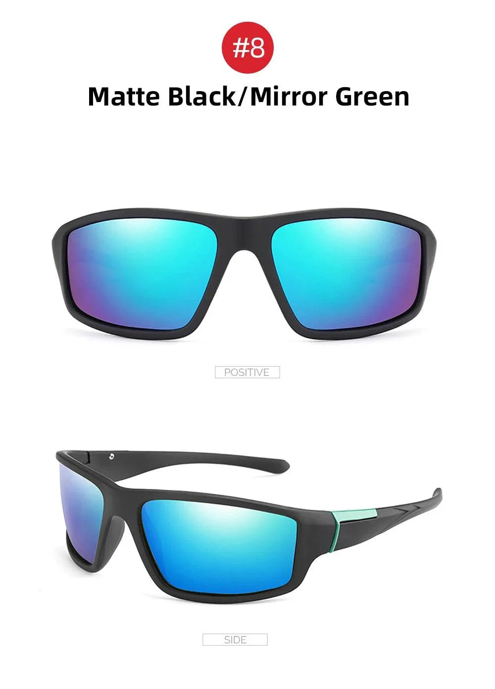 VIVIBEE Men Photochromic Sunglasses Black Sports Goggles Women Color Changing Polarized Driving 2024 Discoloration Sun Glasses