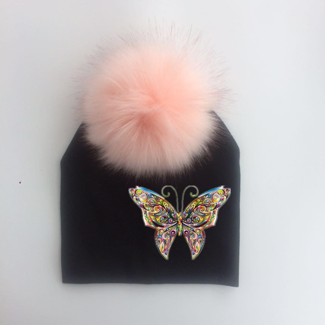 Fashion Baby Cap With Butterfly Toddlers Infant Bonnet Baby Hat For Boys and Girls Travel Hat Cap Stevvex