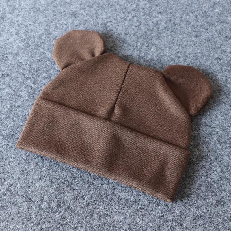 Baby Cap With Ears Cotton Warm Newborn Accessories Baby Hat For Kids Infant Toddler Beanie Cap Stevvex