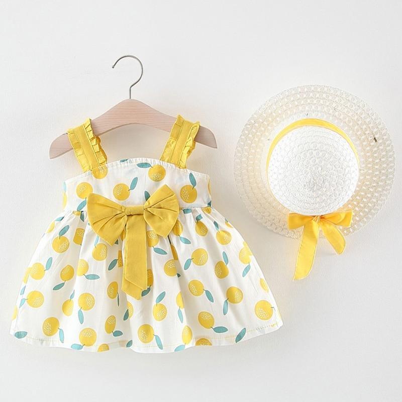Luxury Handmade Elegant Modern Newborn Baby Girl Birthday & Princess Baby Dress With Hat Stevvex