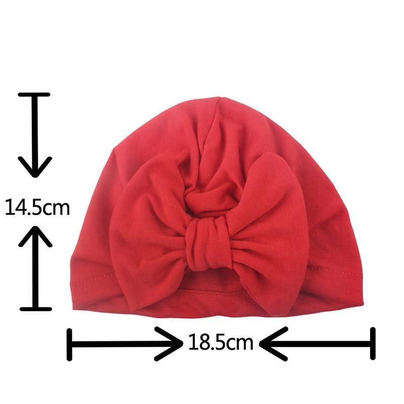Baby Hat Soft Lovely Flower bowknot for Baby Girl Toddler Turban Hir Band Cap Newborn Headwrap Hat Baby Hairband Stevvex