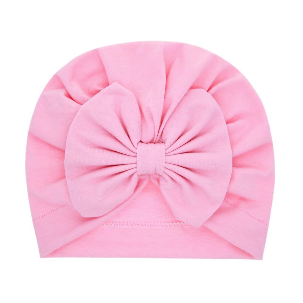 Children Baby Hat Kids Bow Cap Newborn Girls Photography Props Turban Infant Props For Baby Girls Stevvex