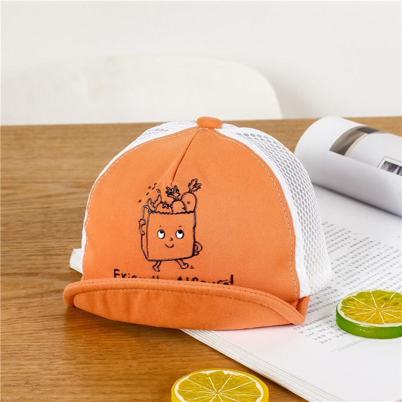 Luxury Summer Newborn Baby Sun Hat Cotton Beret Hat Cartoon Striped Bear Snapback Baseball Cap Baby Hats For girls and Boys Kids Stevvex