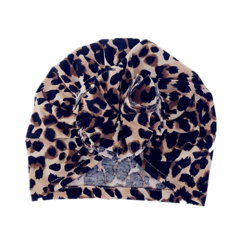 Modern Turban Baby Girls Bow Turban Hats Cotton Kids Beanie Children Hats Accessories For Girls Baby Stevvex