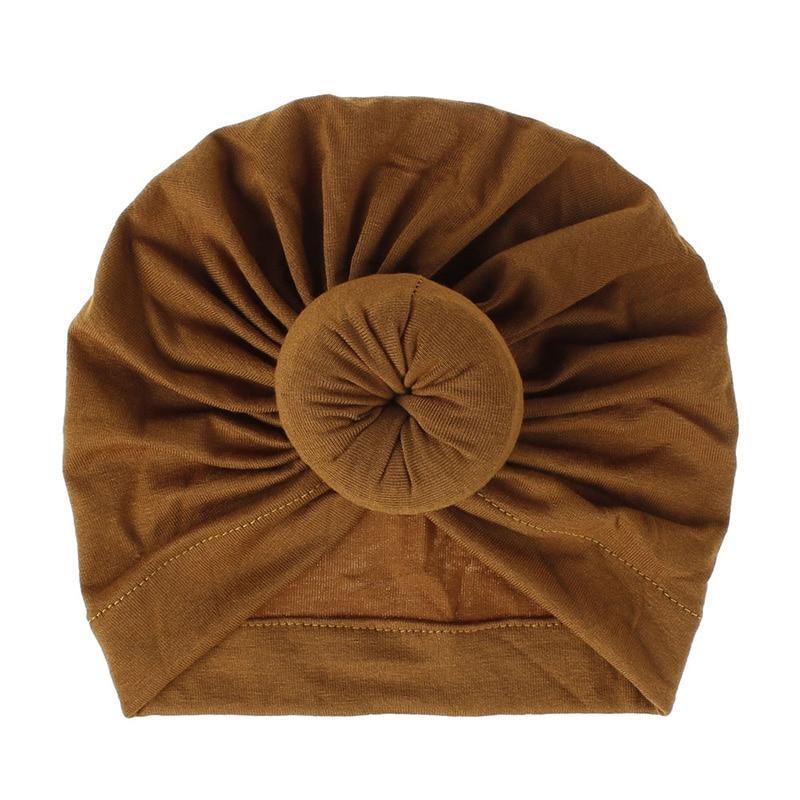 Trend New Mother & Baby Hat Soft Cotton Turban Hat Baby Elastic Toddler Infant Cap For Girls and Women Stevvex