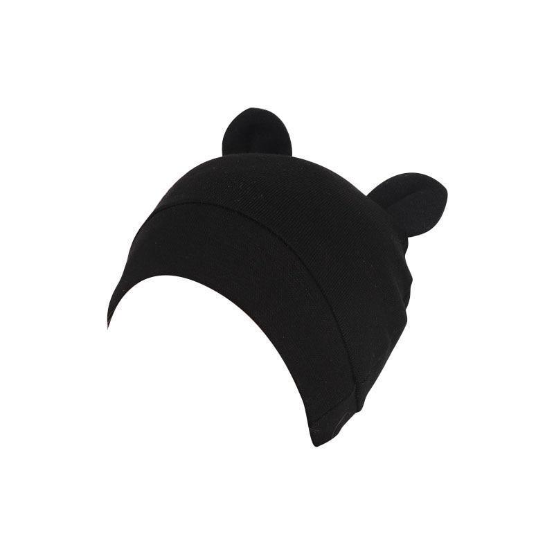 Cute Lightweight Ear Baby Hat Beanie Cap Soft For Newborn Boys And Girls Cotton Comfortable Colorful Hats Stevvex