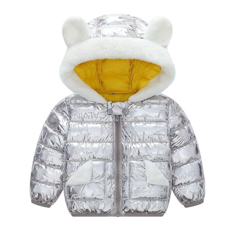 Shiny Modern Luxury Speciall Designed Winter Outerwear Hooded Coat & Jacket Winter Fashion Kids clothing Models For  Babies and Girls 3-24 Months Stevvex