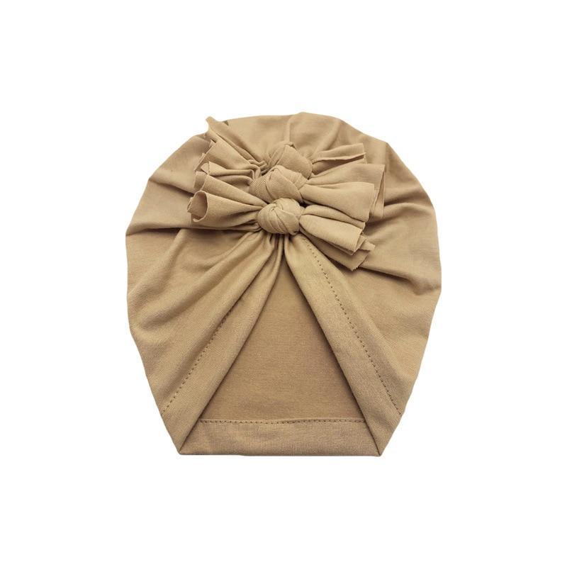 Luxury Modern Baby Headband Hat Bowknot Print Cotton Stretchy Turban Headband Infant Head Wrap Beanie Hat  For Babies and Kids Stevvex